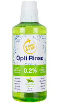 x-pur opti-rinse 0.2% bottle