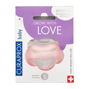 Curaprox Baby Soother Size 0 - Pink