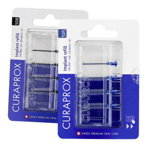 Curaprox CPS Implant interdental brushes 4-pack