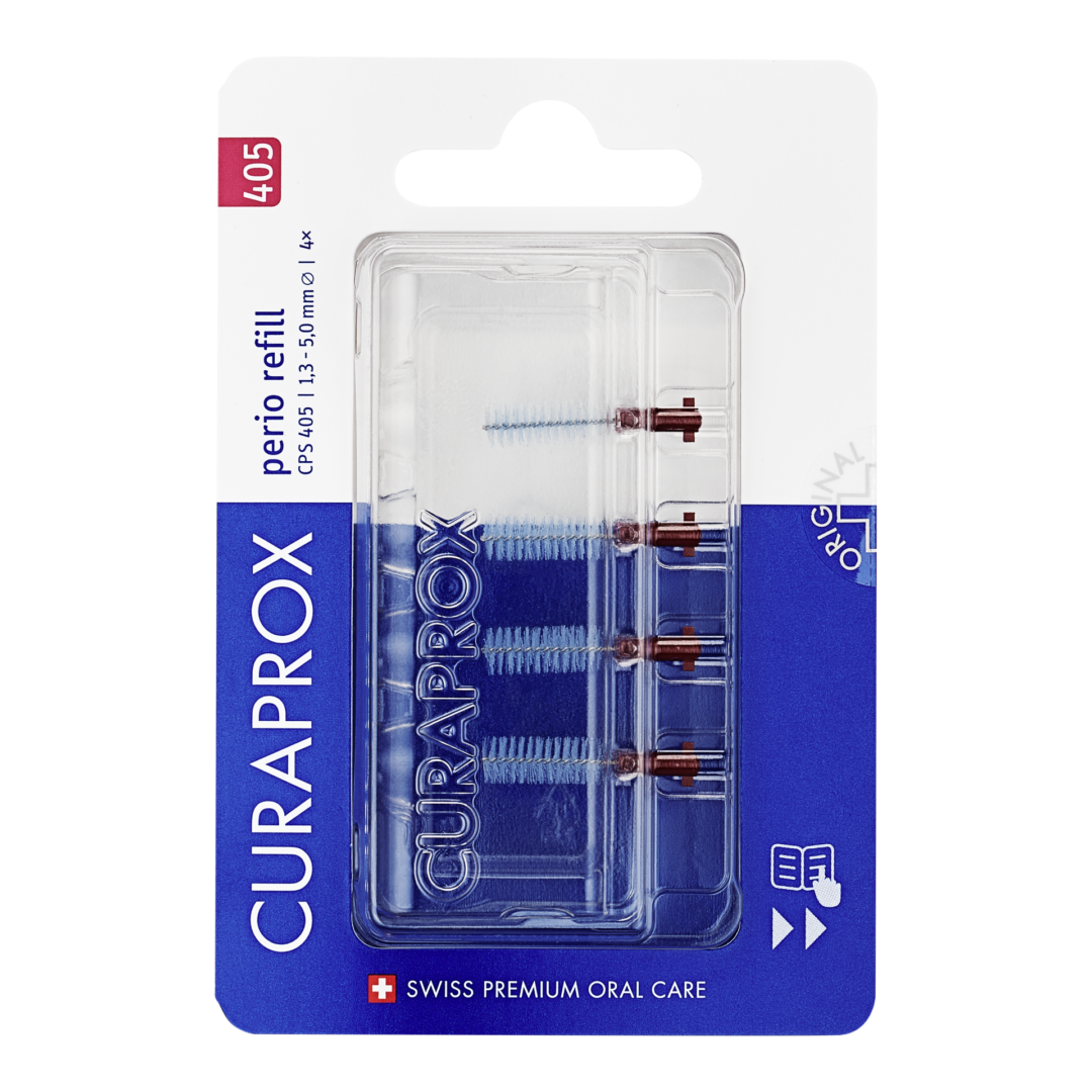 Curaprox CPS Perio interdental brushes refills 4-pack
