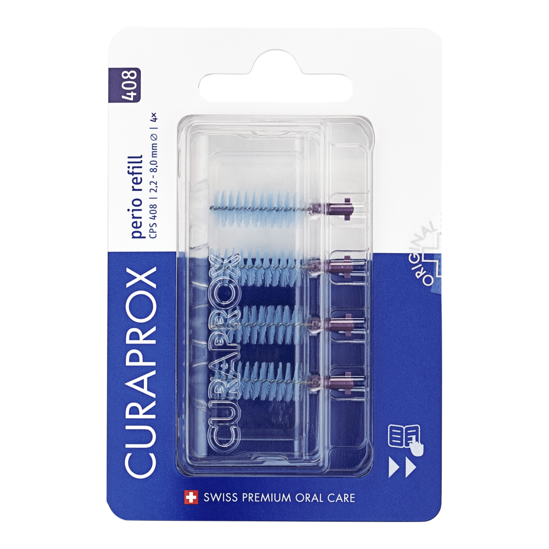 Curaprox CPS Perio interdental brushes refills 4-pack