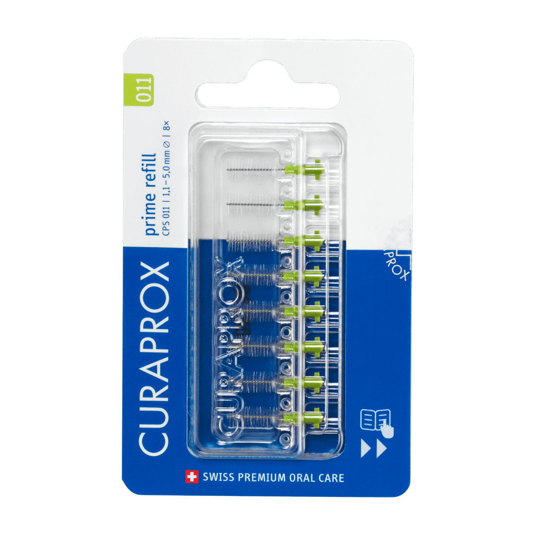 Curaprox CPS Prime Interdental Brushes Refills 8-Pack