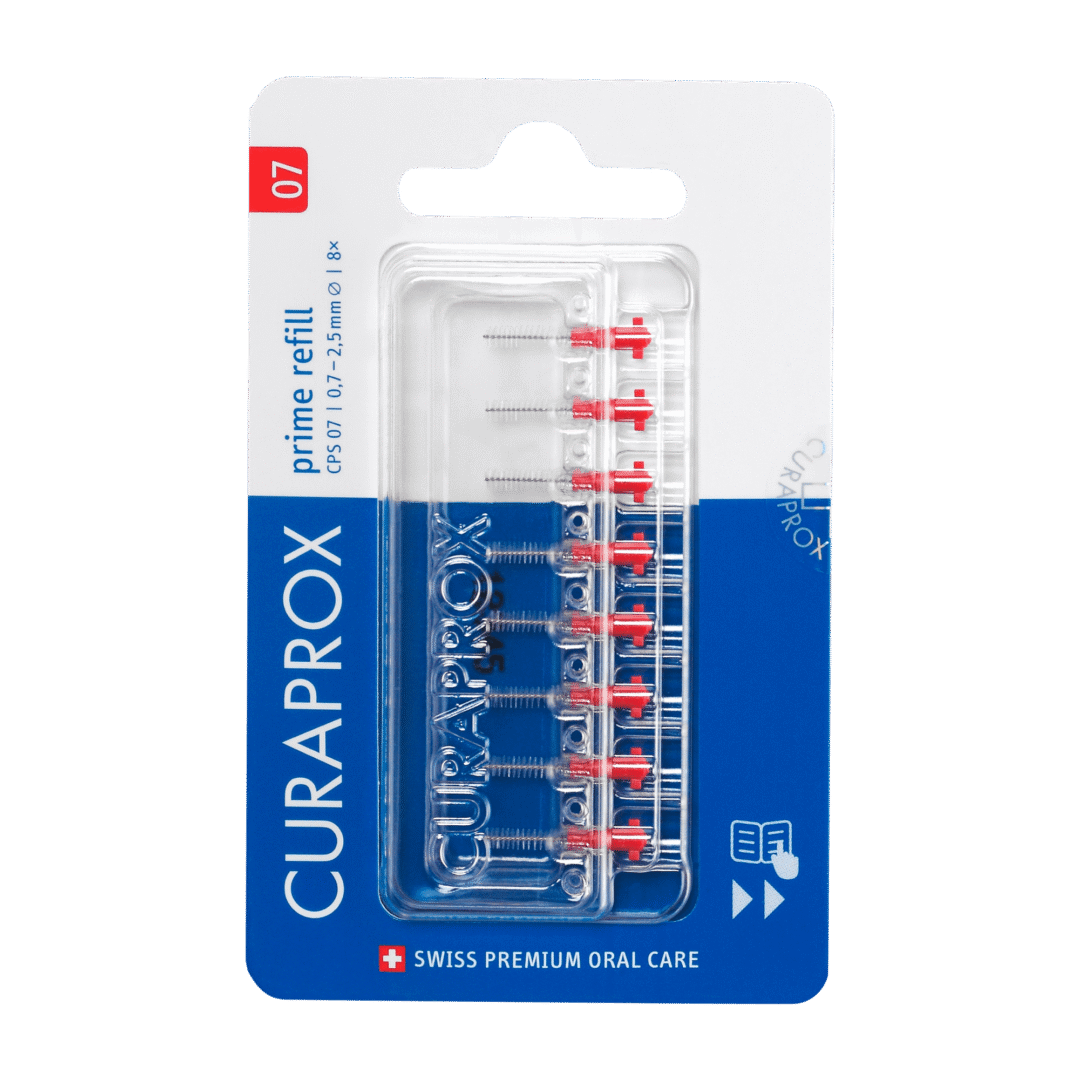 Curaprox CPS Prime Interdental Brushes Refills 8-Pack