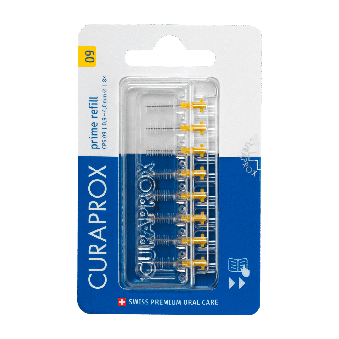 Curaprox CPS Prime Interdental Brushes Refills 8-Pack