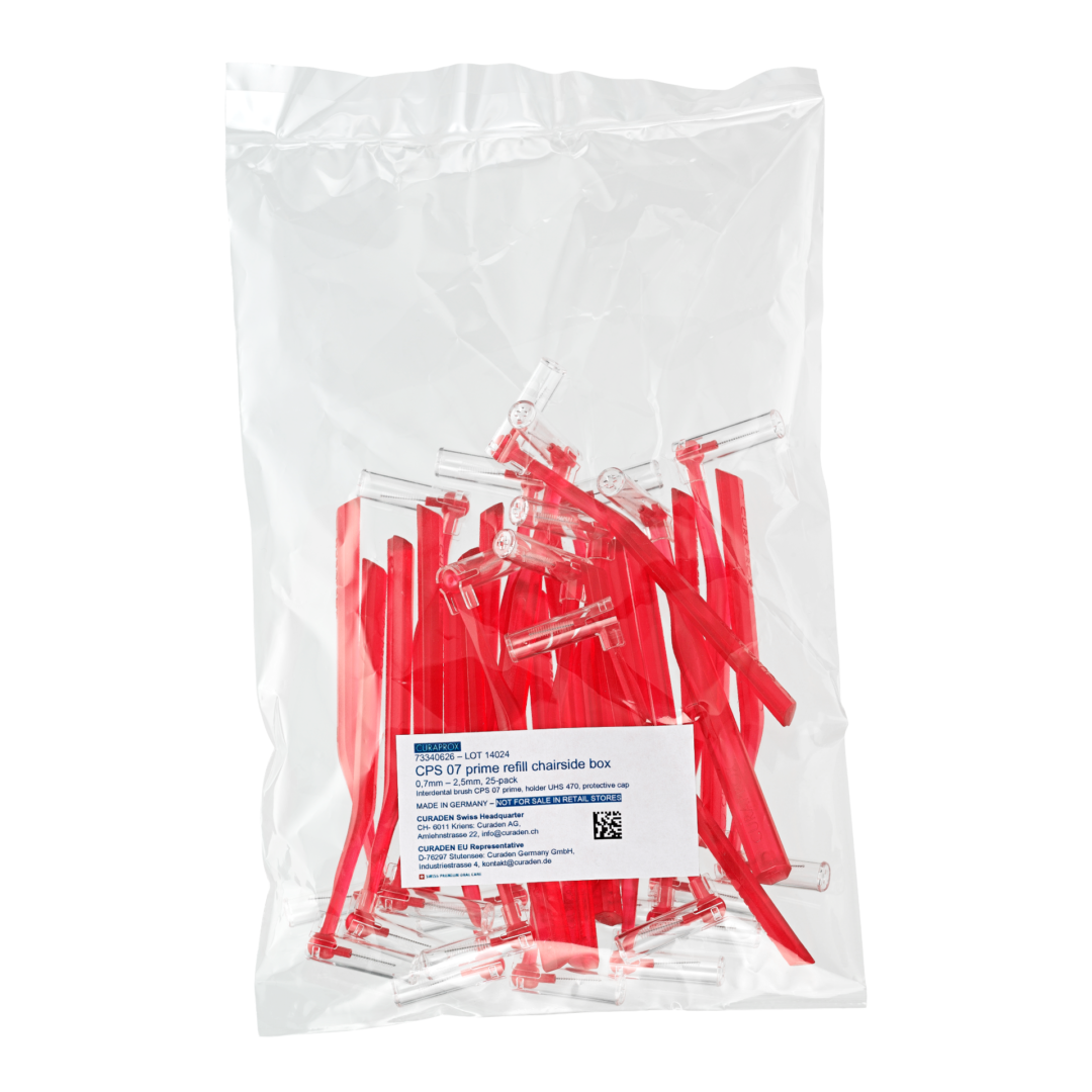 Curaprox CPS Prime interdental brushes 25-pack
