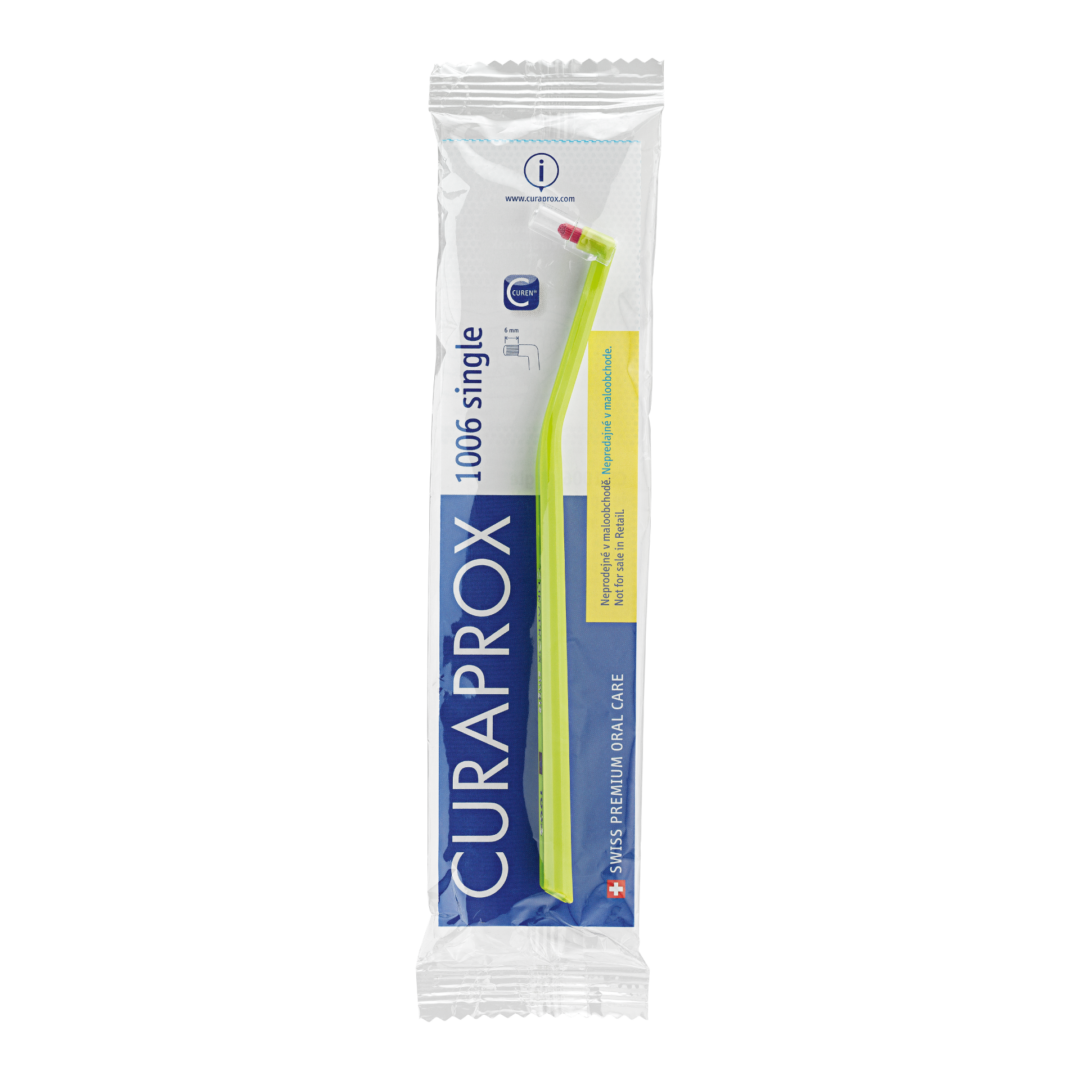 CURAPROX CS 1006 Single Toothbrush Cello For Orthodontic