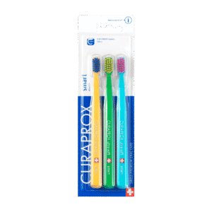 Curaprox CS 7600 SMART Ultra Soft Toothbrush For Adults, Children And Small Mouths - 3-pack