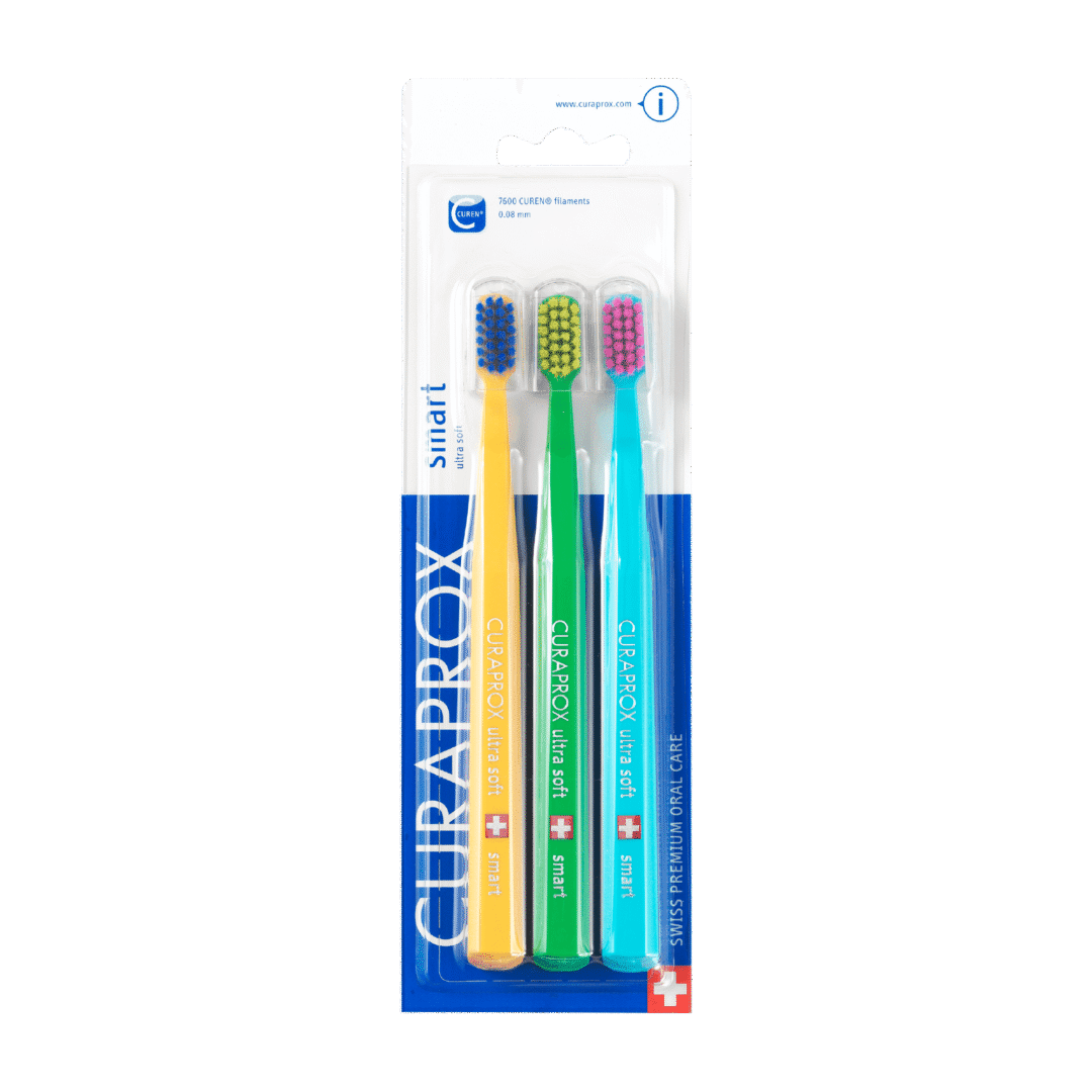 Curaprox CS 7600 SMART Ultra Soft Toothbrush For Adults, Children And Small Mouths