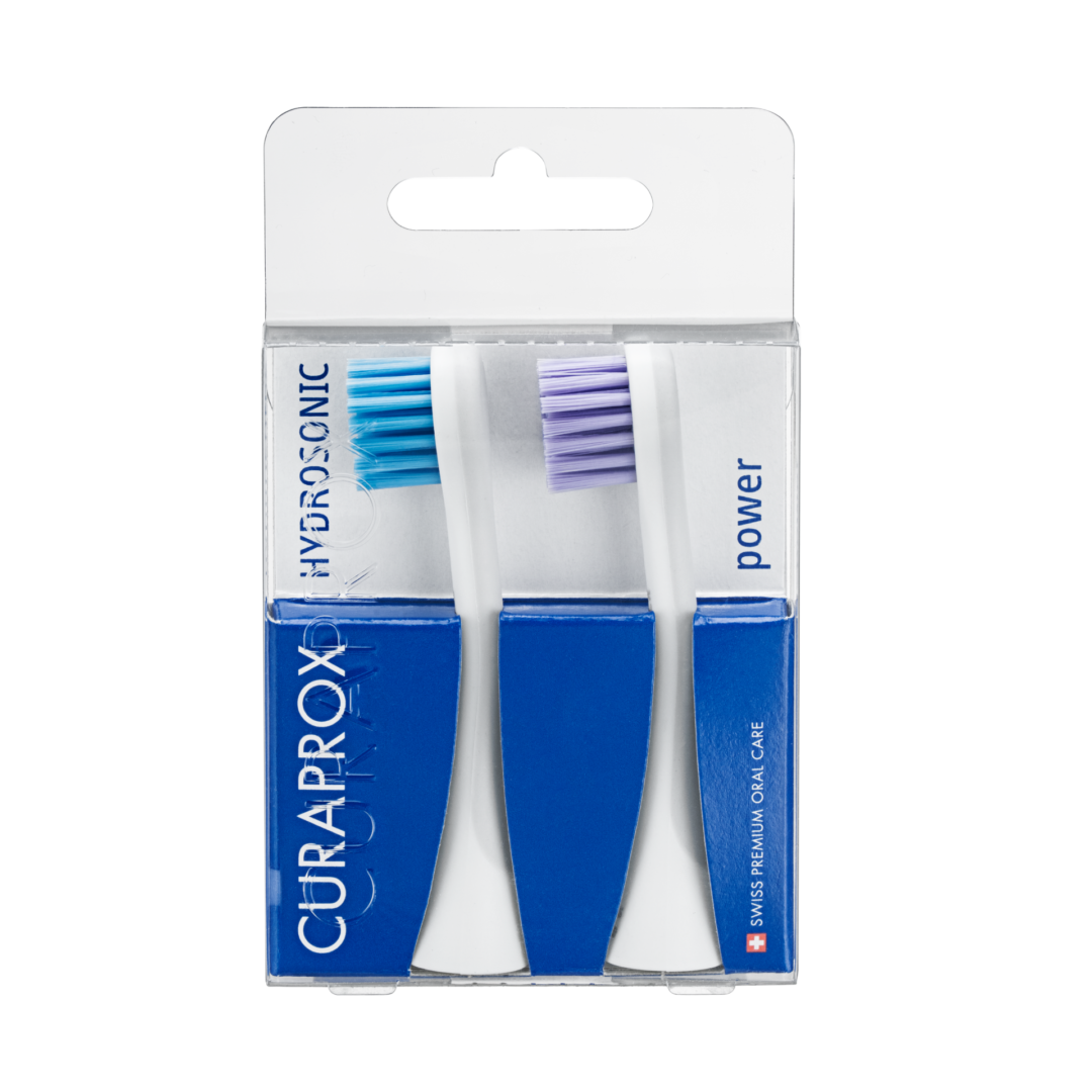 CURAPROX Hydrosonic Pro Electric Brush Heads 2-Pack