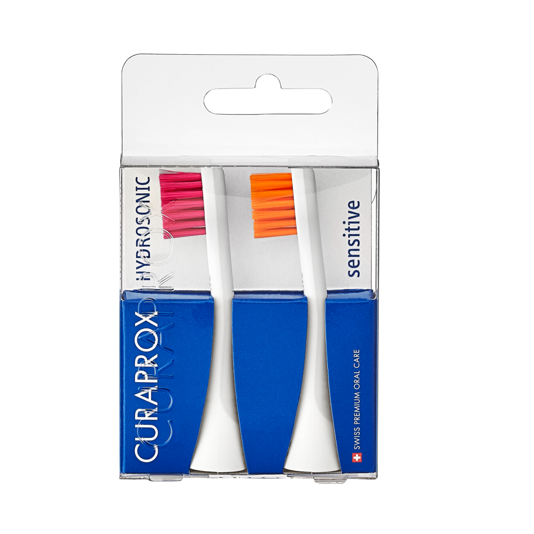 CURAPROX Hydrosonic Pro Electric Brush Heads 2-Pack