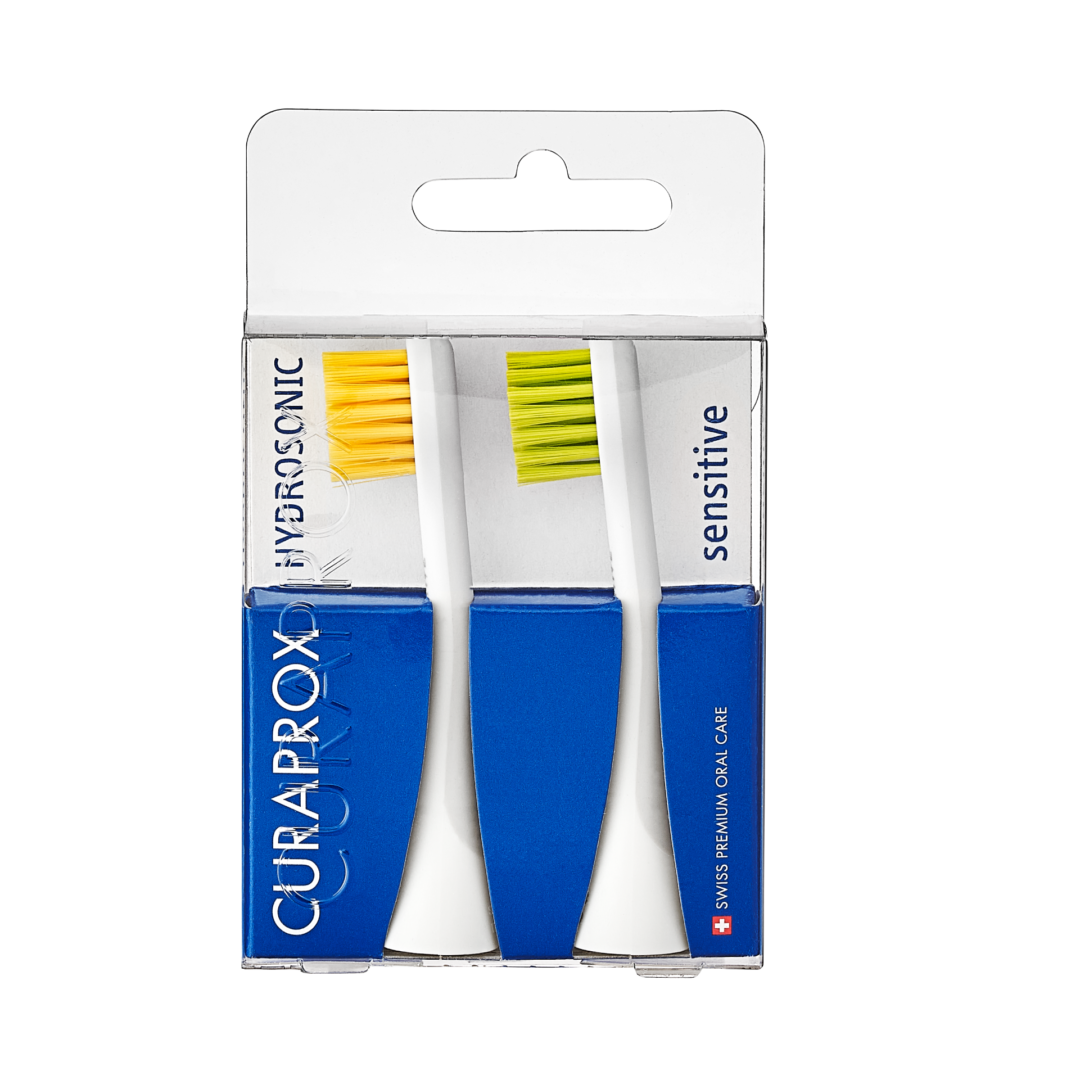 CURAPROX Hydrosonic Pro Electric Brush Heads 2-Pack