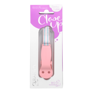 Curaprox Baby Soother Holder - Pink