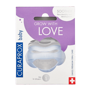 CURAPROX Baby soother size 1, blue