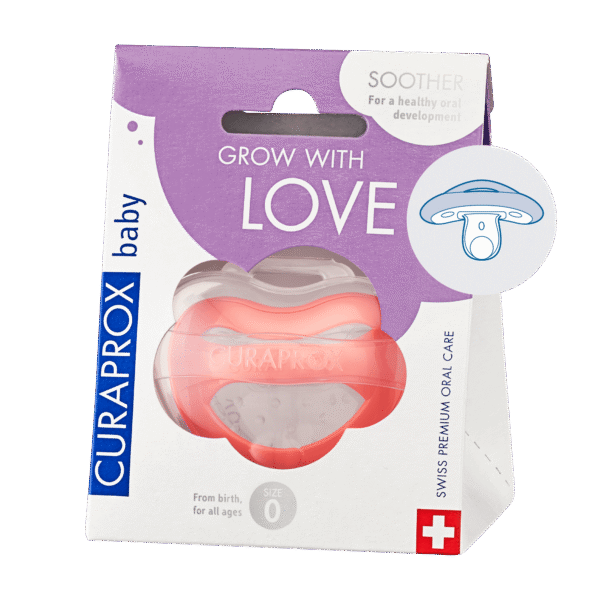 CPX-SOOTHERS-SIZE0 CURAPROX Baby soother size 0