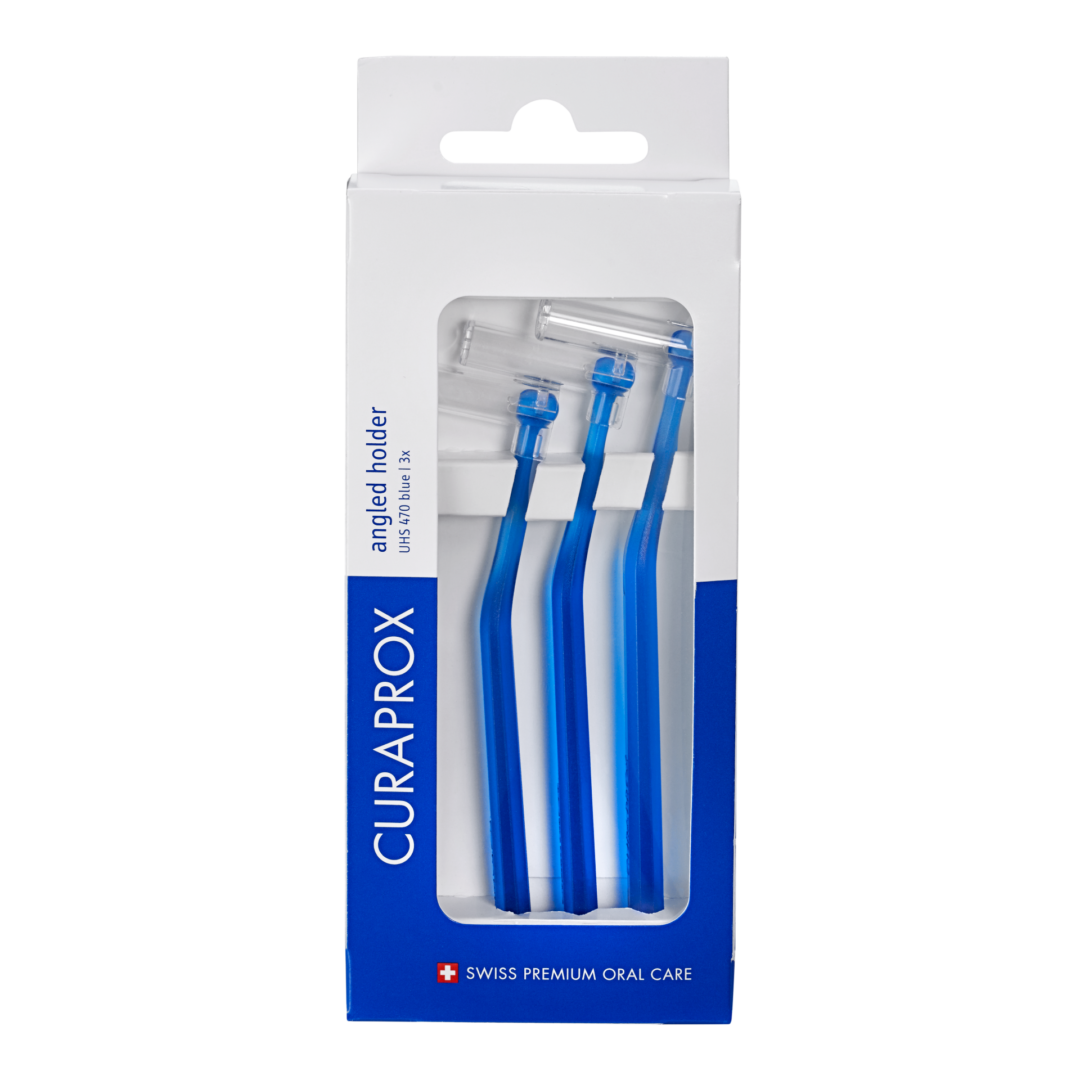 CURAPROX UHS 470 Angled Holders 3-pack