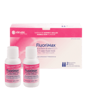 FluoriMax 2.5% NaF Varnish 2 × 12 mL Bottles Kit - Bubblegum