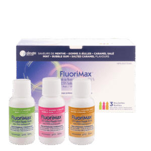 FluoriMax 2.5% NaF Varnish 3 × 12 mL Bottles Mixed Flavours Kit