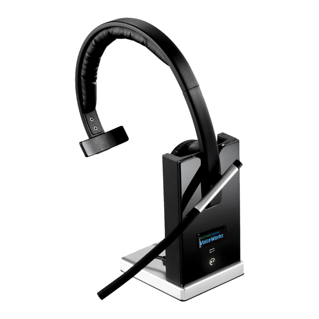 VoiceWorks voice-controlled periodontal charting headset