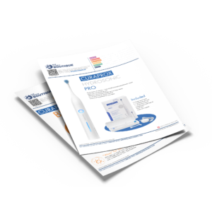 Recommendation Pads - English, CURAPROX Hydrosonic Pro / Be You
