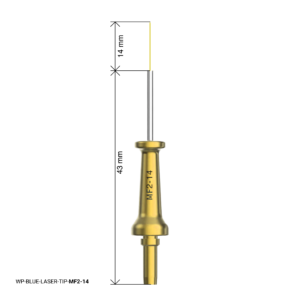Reusable Endodontic Tip for Woodpecker Laser Smart Blue LX16 Plus LX16 3-pack - MF2-14