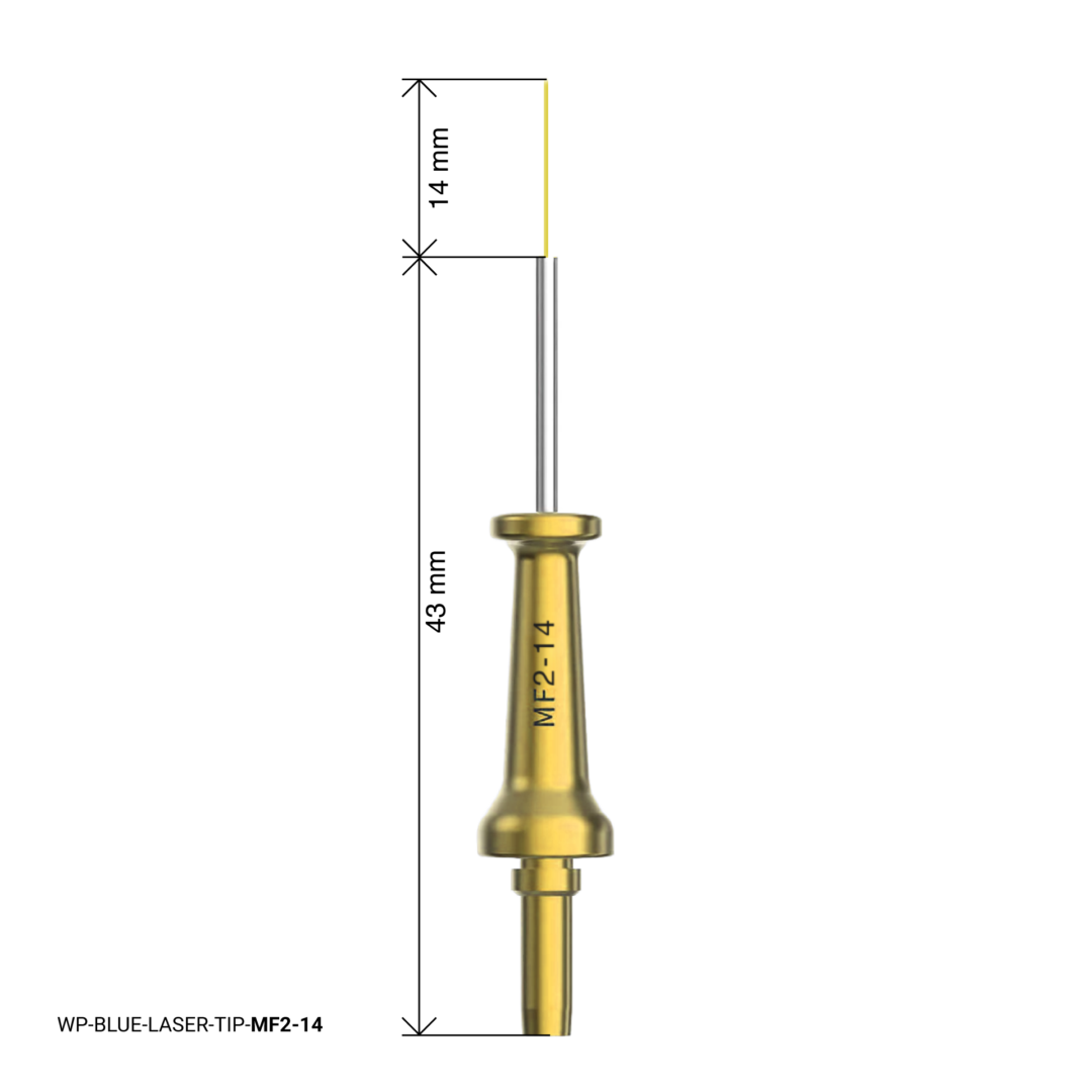 Reusable Endodontic Tip for Woodpecker Laser Smart Blue LX16 Plus LX16 3-pack
