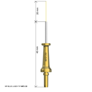 Reusable Endodontic Tip for Woodpecker Laser Smart Blue LX16 Plus LX16 3-pack - MF-20