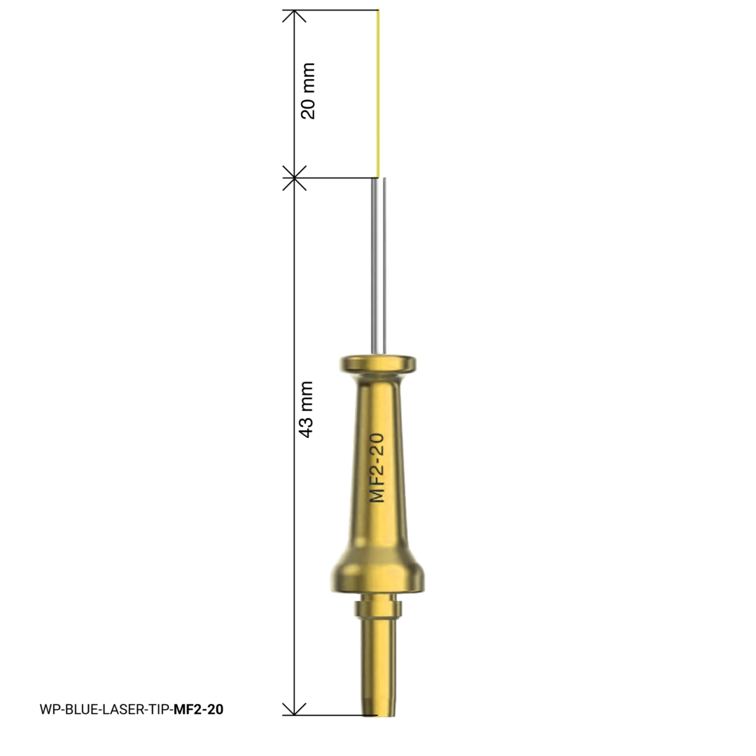 Reusable Endodontic Tip for Woodpecker Laser Smart Blue LX16 Plus LX16 3-pack