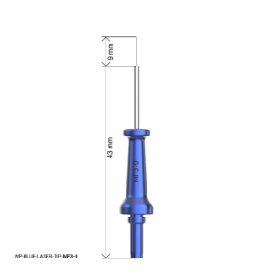 Reusable Periodontal Tip for Woodpecker Laser Smart Blue LX16 Plus LX16 - MF3-9