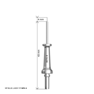 Reusable Surgery Tip for Woodpecker Laser Smart Blue LX16 Plus LX16 - MF4-4