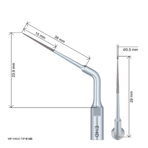 Embout endodontique - E14D