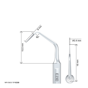 Retropreparation Endodontic Tips - E23D, 9 mm, Standard