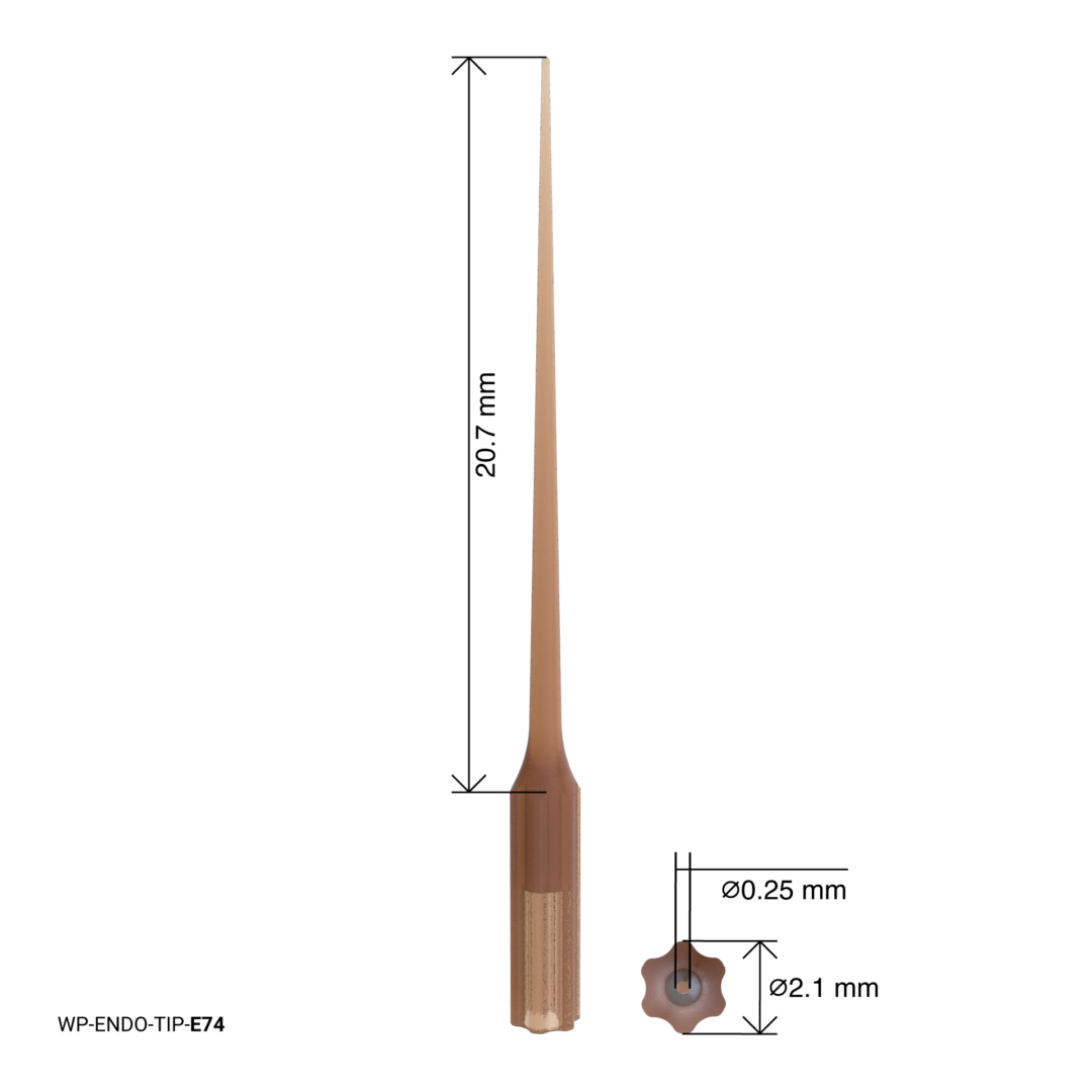 Irrigation Polymer Tips for Woodpecker U600 Endo 3 10-Pack