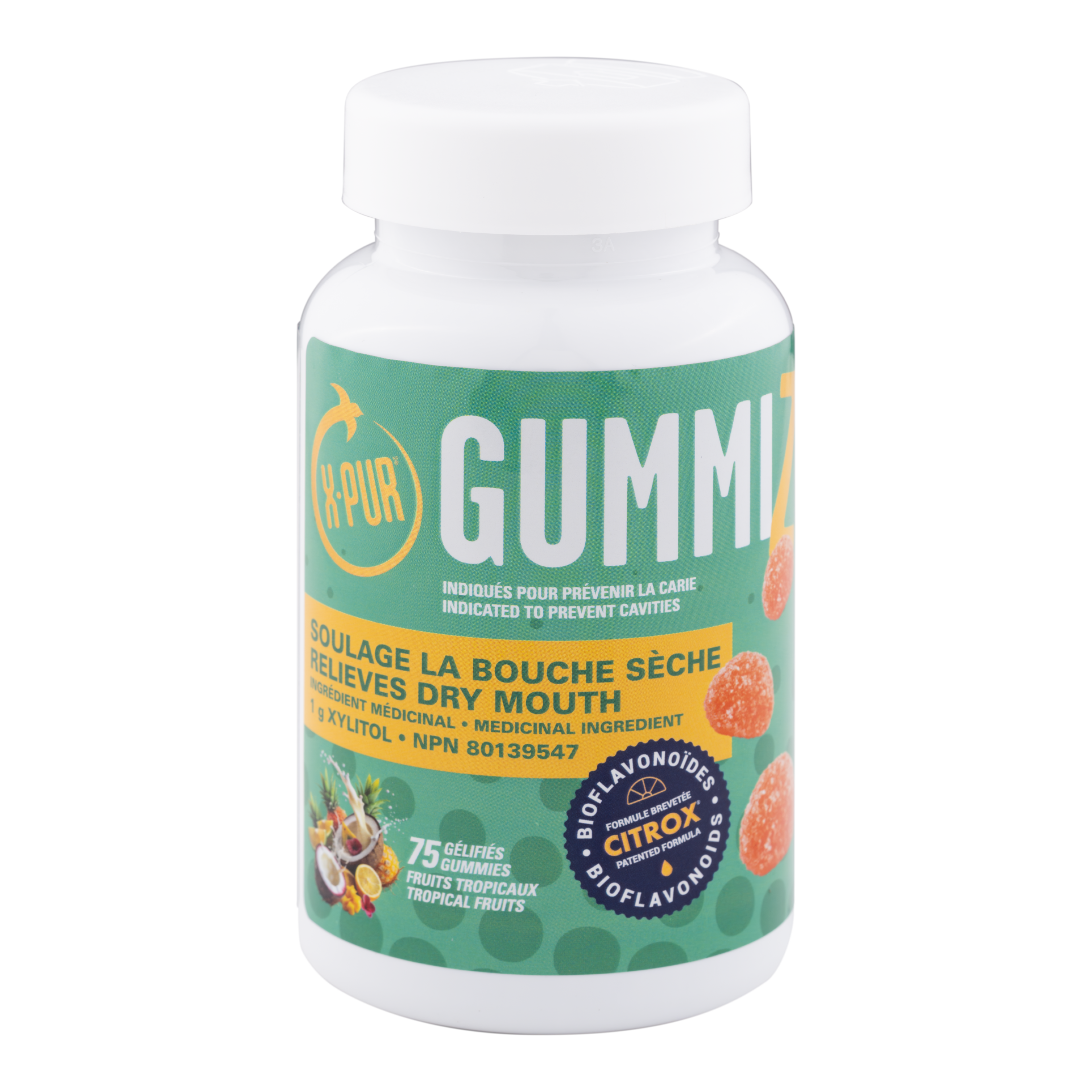 X-PUR GummiZ with Xylitol 75 Gummies