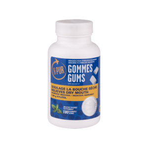 X-PUR Gums 100% Xylitol 180 Pieces Bottle - Peppermint