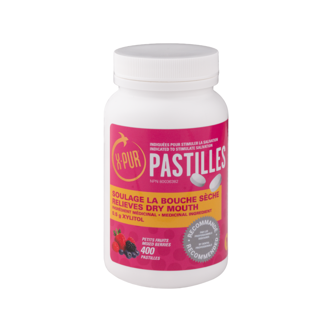X-PUR Pastilles 100% Xylitol 400 Pieces Bottle