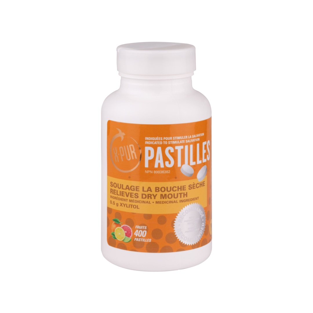X-PUR Pastilles 100% Xylitol 400 Pieces Bottle