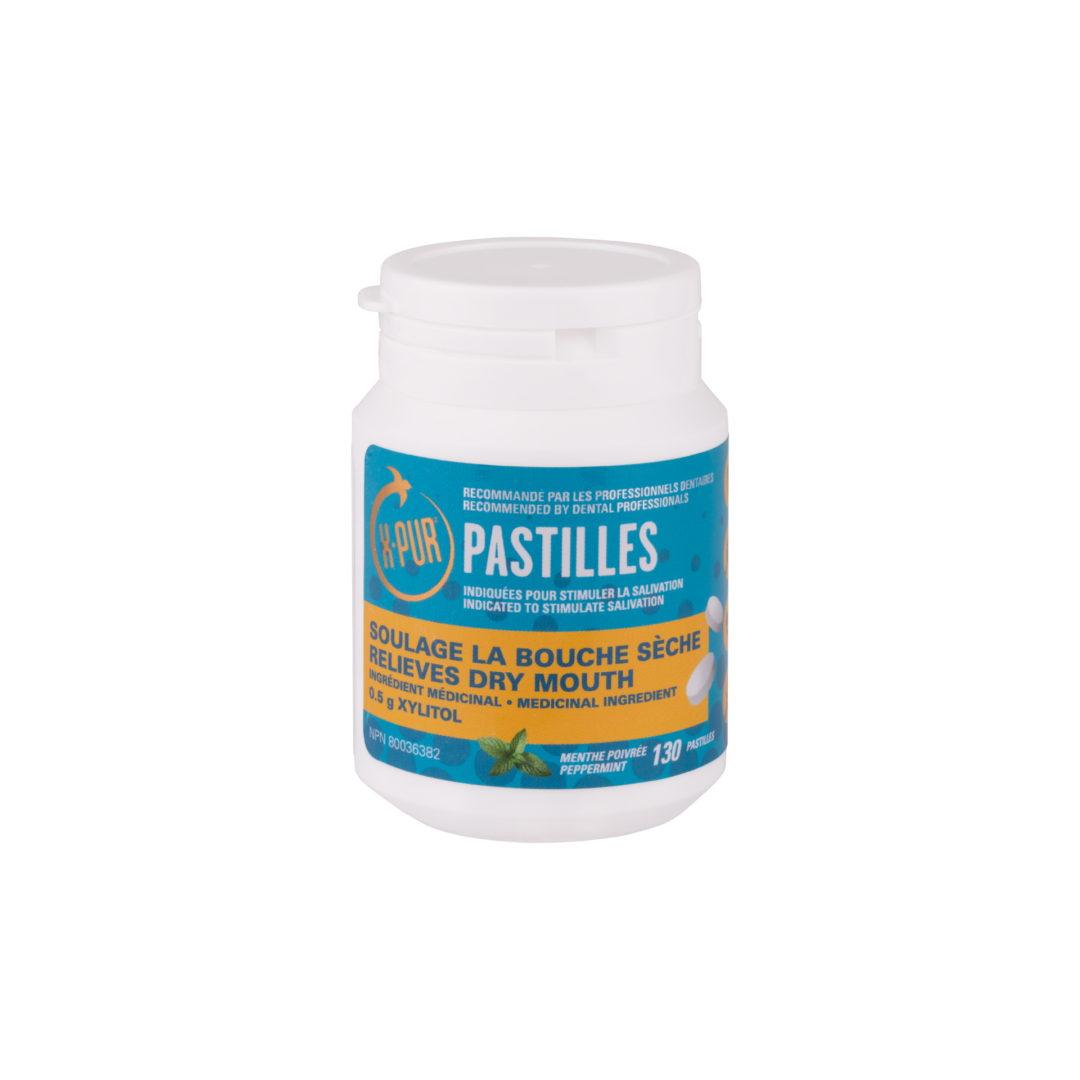 X-PUR Pastilles 100% Xylitol 130 Pieces Bottle