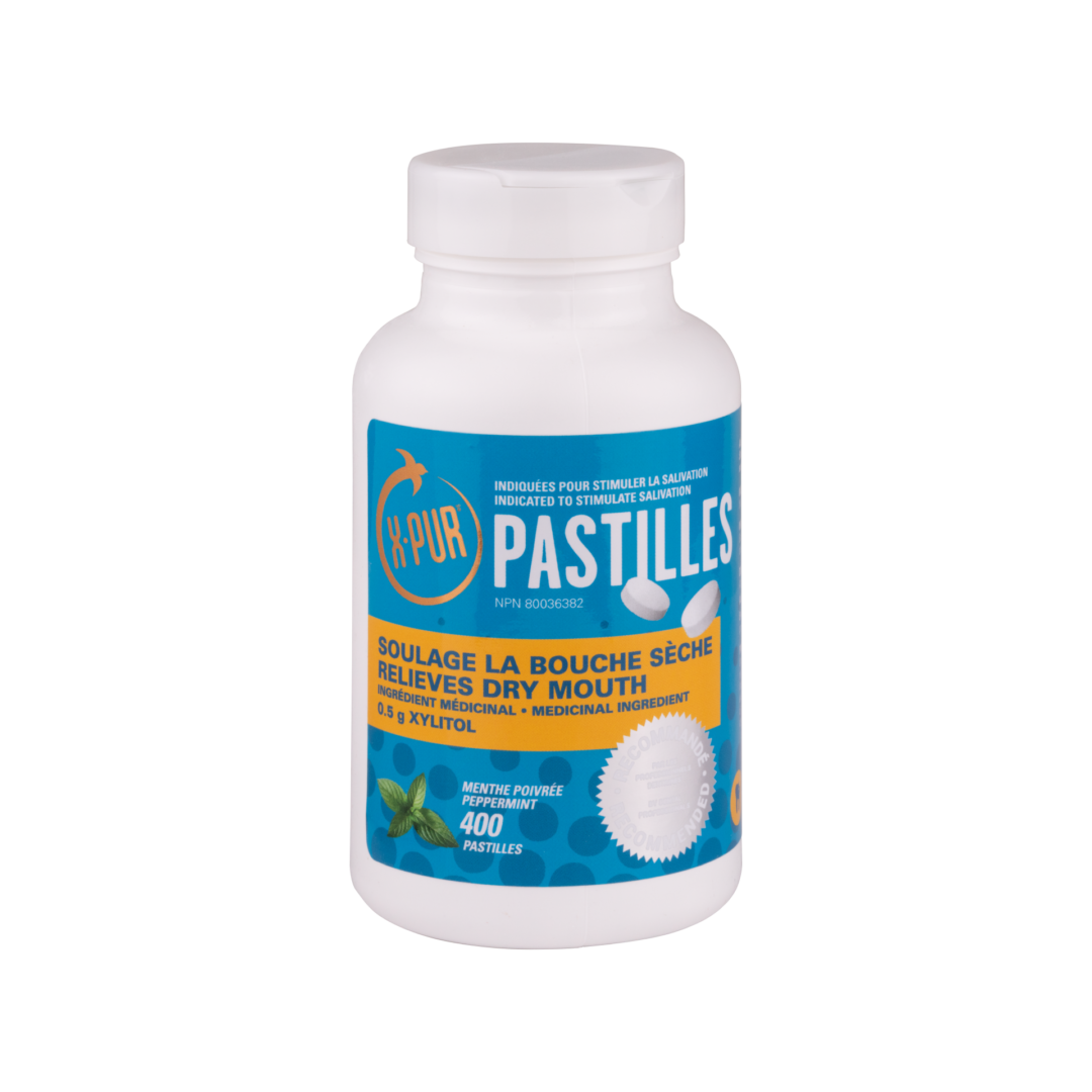 X-PUR Pastilles 100% Xylitol 400 Pieces Bottle